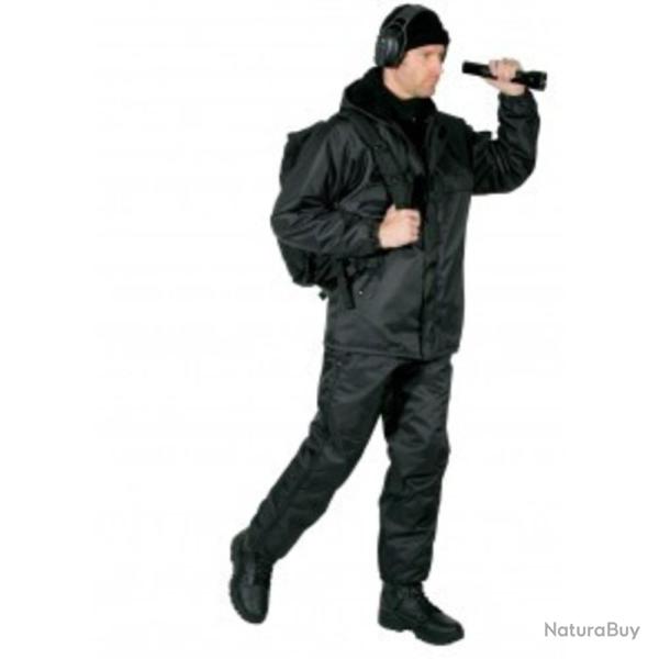 Coupe-Vent Temp�te Doubl�e Polaire Noir S