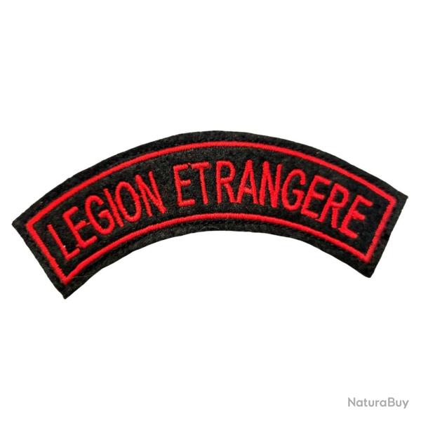 Ecusson de bras Demi-lune - L�gion �trang�re - Rouge