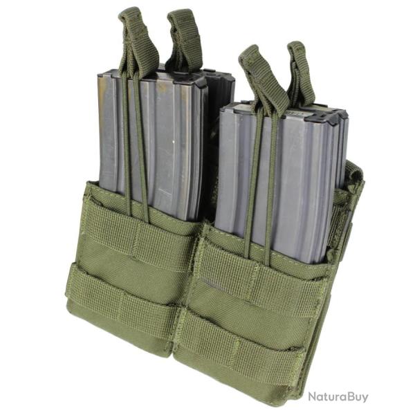 Porte chargeur Double x2 pour AR/M4 Vert