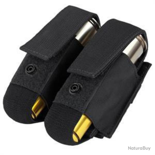 Poche porte grenade double 40mm CONDOR Noir