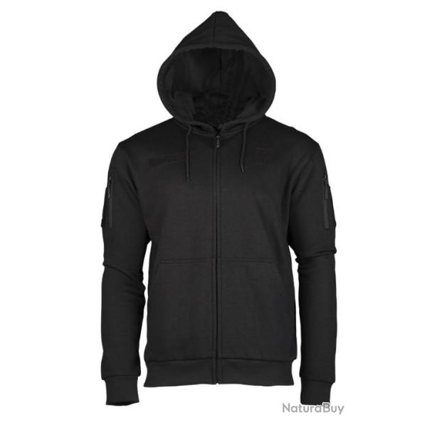 Sweat Shirt tactique � capuche Noir