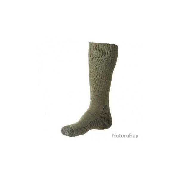 Chaussettes mi-bas de marche en Laine Vert 35/38