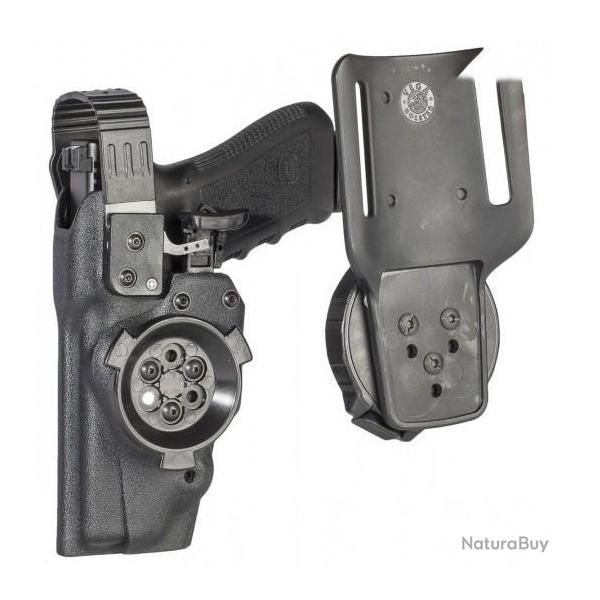 Syst�me de connexion rapide et rotatif 8K33 Noir