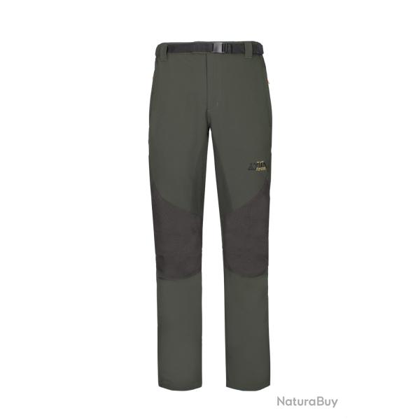 PANTALON �LASTIQUE AVEC RENFORTS - ARIZONA MAN PANT - ZOTTA FOREST - Vert