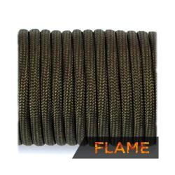 Paracorde Fire de survie - 10m - Vert