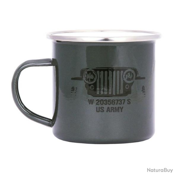Tasse US Army en �mail Vert