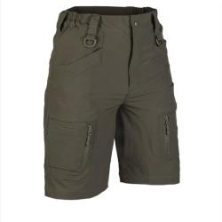 Short ASSAULT &eacute;lastique - Vert 3XL