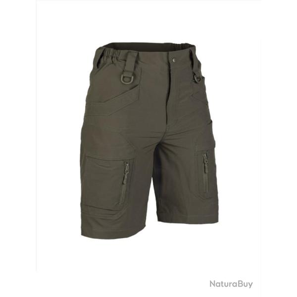 Short ASSAULT �lastique - Vert 3XL