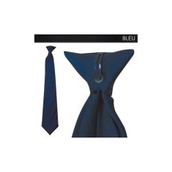 Cravate &agrave; clip - Bleu Marine