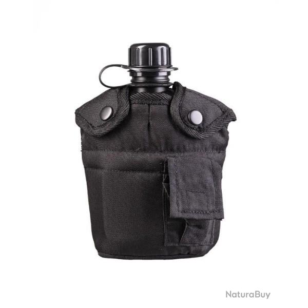 Gourde + Quart US - 0,9L - Noir