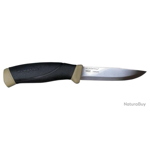 Couteau Mora Companion - Inox Beige