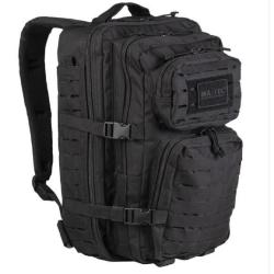 Sac &agrave; dos Militaire "PACK US" - Laser Cut - Noir