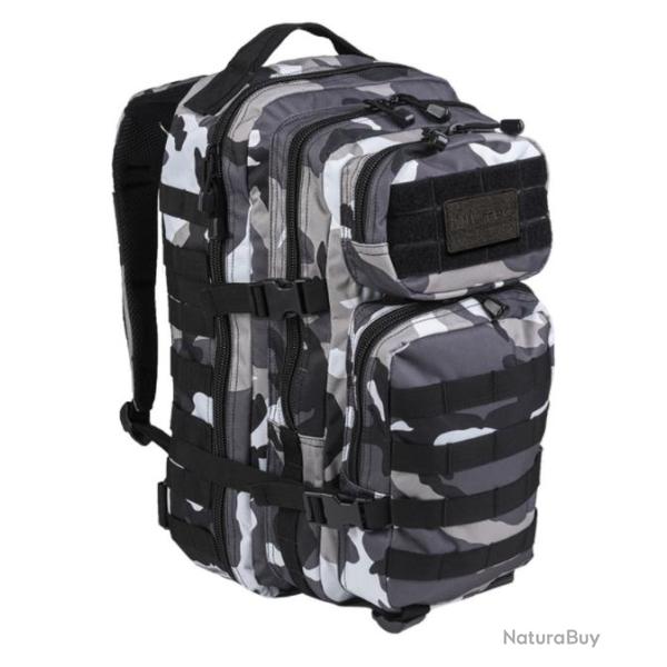 Sac � dos Militaire "PACK US" - MOLLE - Urban blanc
