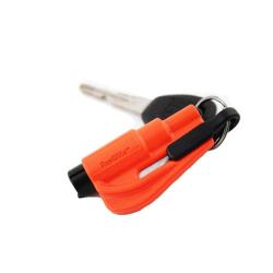 Porte-cl&eacute;s de survie RESQME - orange