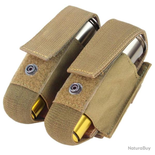 Poche porte grenade double 40mm CONDOR - Beige