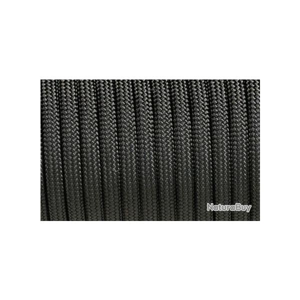 Paracorde Fire de survie - 10m - Noir