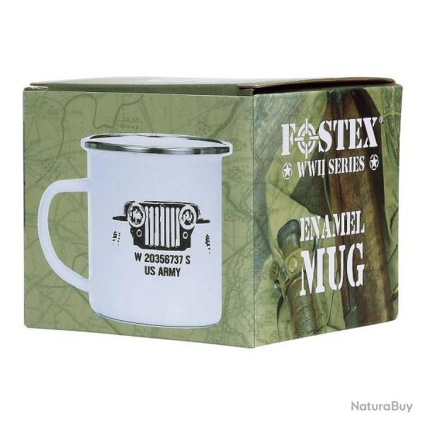 Tasse US Army en �mail Blanc