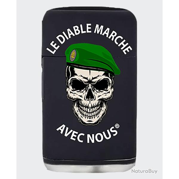 Briquet Tempte - Le Diable Marche Avec Nous - Lgion Etrangre