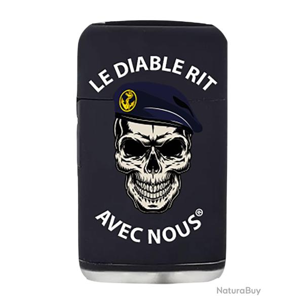 Briquet Temp�te - Le Diable Rit Avec Nous - Troupe de Marine