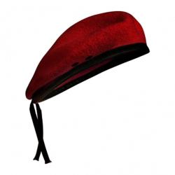 B&eacute;ret Militaire - Rouge 57