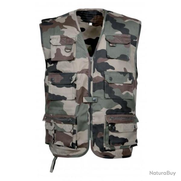 Gilet REPORTER Multipoches Cam CE