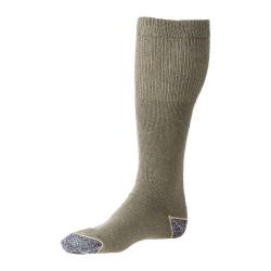 Chaussettes mi-bas de marche en Coton - Vert 43/46