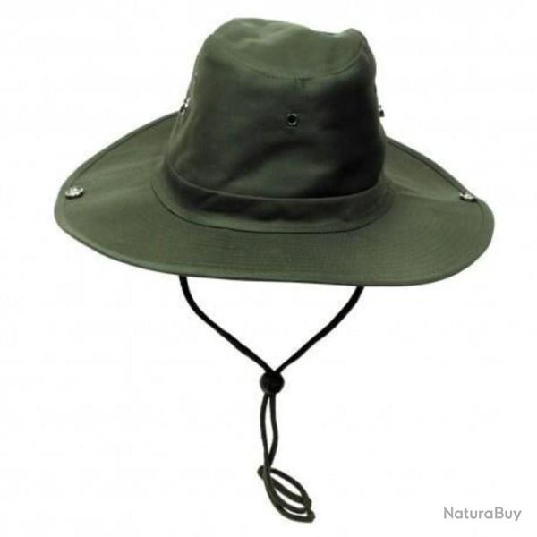 Chapeau de brousse � Large bord Vert