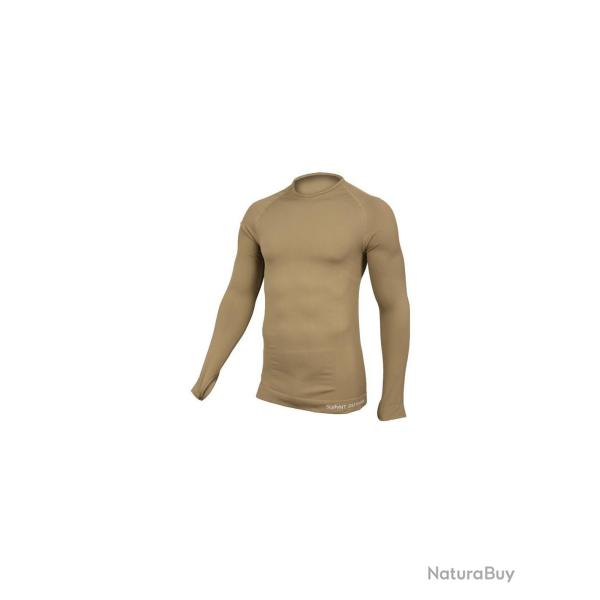 Maillot technique TA�GA Extreme Line Temps Froid Beige