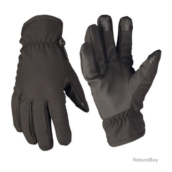 Gants Softshell Thinsulate TM Noir
