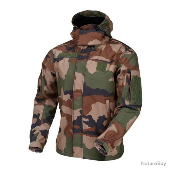 Veste Softshell BAROUD TREX Cam CE