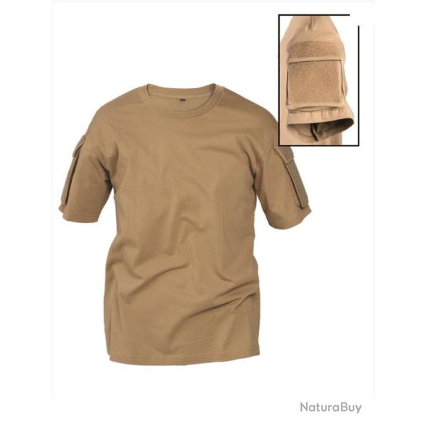 Tee-shirt tactique Miltec Beige S