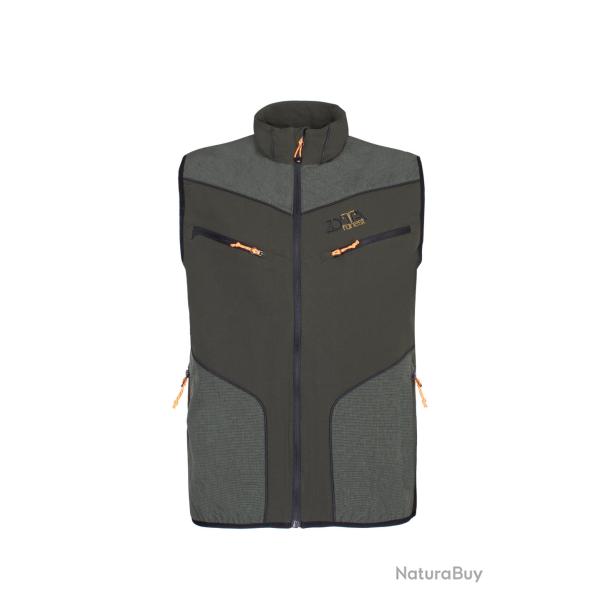 GILET �LASTIQUE EN TISSU - WALKER MAN VEST - ZOTTA FOREST - Vert