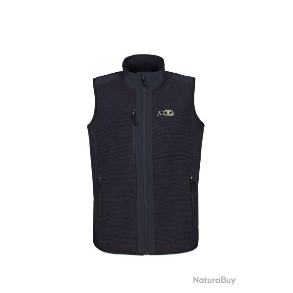 GILET POLAIRE TEXTUR� - DRIVE MAN VEST - ZOTTA FOREST - Vert