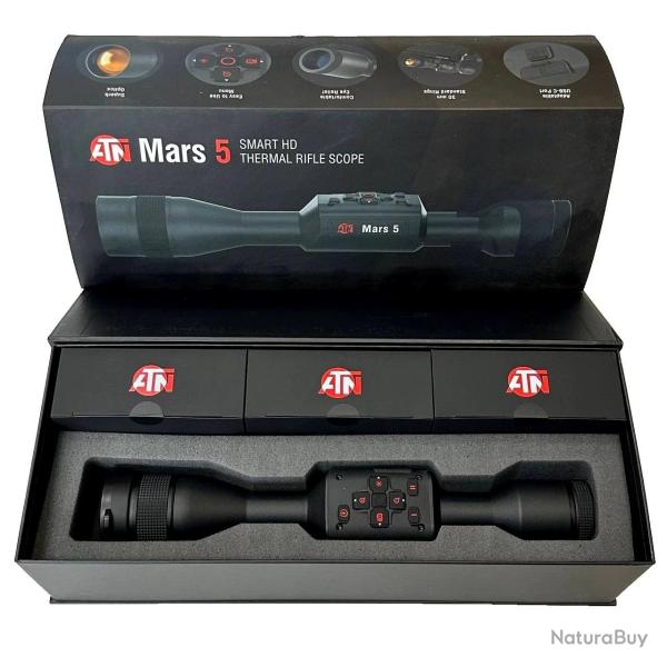 ATN Mars 5 640x480 5-40x Lunette de Vis�e Thermique Smart HD Calculateur Balistique NEUF