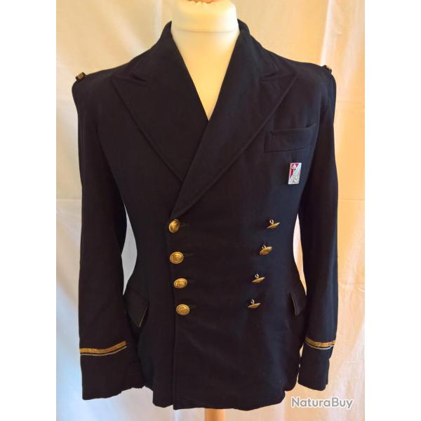 Magnifique veste marin WW2 FNFL France Libre