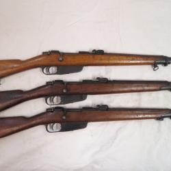 Carcano mod&egrave;le 1891 TS SUPER ETAT calibre 6.5 x 52 carcano cat D e
