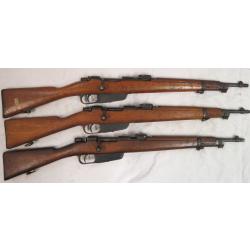 Carcano mod&egrave;le 1891/28 TS et 1891 TSM SUPER ETAT calibre 6.5 carcano cat&eacute;gorie D