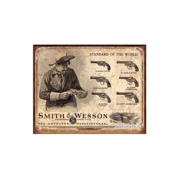 Plaque d�corative vintage S smith&wesson LIVRAISON GRATUITE