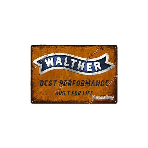 Plaque d�corative vintage walther V1 LIVRAISON GRATUITE