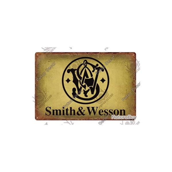 Plaque d�corative vintage smith&wesson V2 LIVRAISON GRATUITE