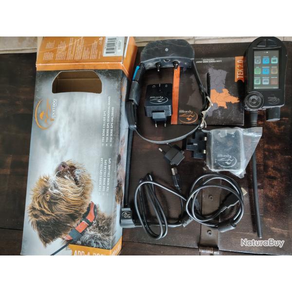 Vend collier Sportdog GPS tek 2.0 vibration electric est sonore occasion en parfait �tat.