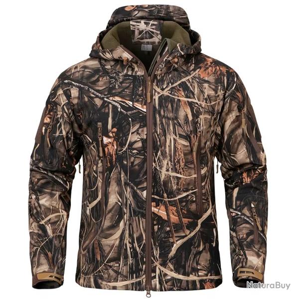 Veste Chasse Camouflage Roseau -  SKX INDUSTRIES