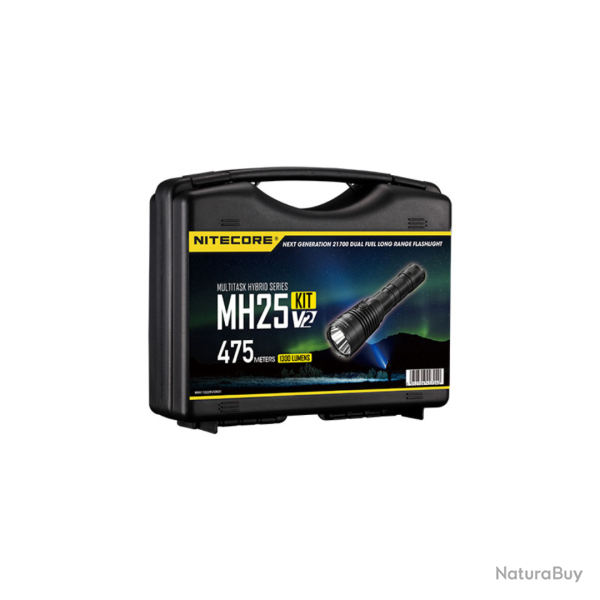 Lampe torche Multitask Hybrid 25V2 Pack 3 1300Lm - NITECORE