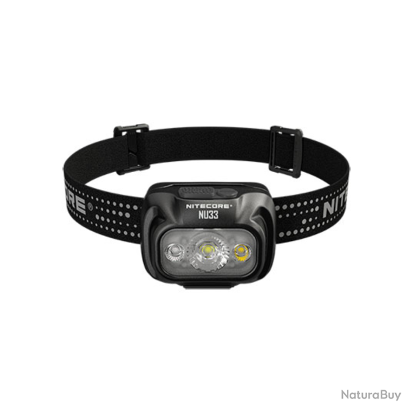 Lampe Frontale NU33 Noir 700Lm - NITECORE