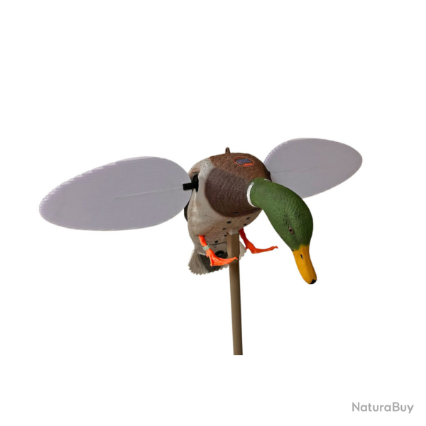 Canard colvert � ailes tournantes SILVER Mallard 25�me anniversaire - MOJO