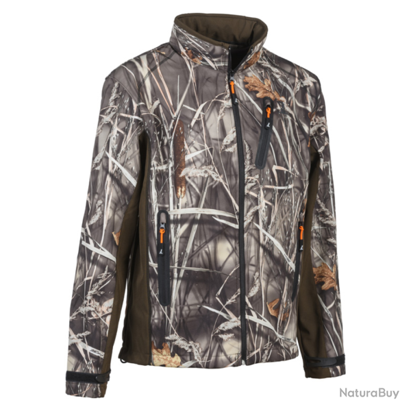 Veste de chasse Softshell Ghostcamo wet PERCUSSION