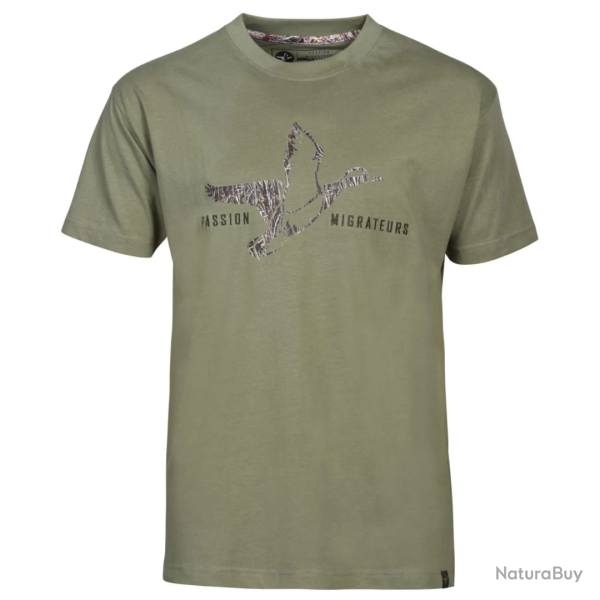 T Shirt passion migrateurs Percussion