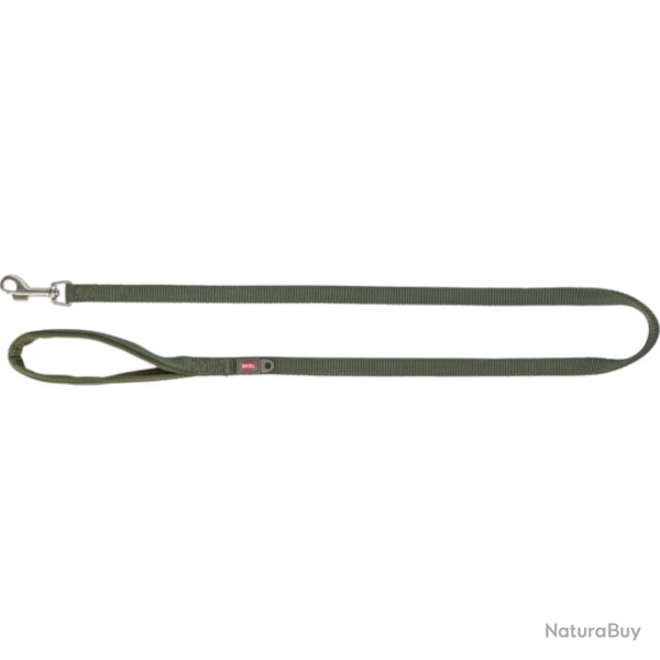 Laisse premium - TRIXIE 1m/25mm, Kaki