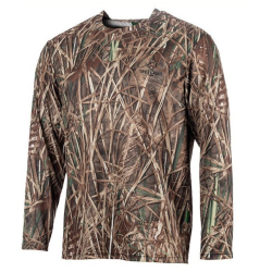 Tee shirt de chasse manches longues roseaux TREELAND