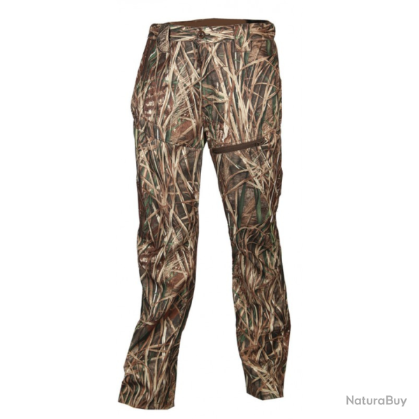 Pantalon de chasse l�ger camouflage roseaux - TREELAND 42